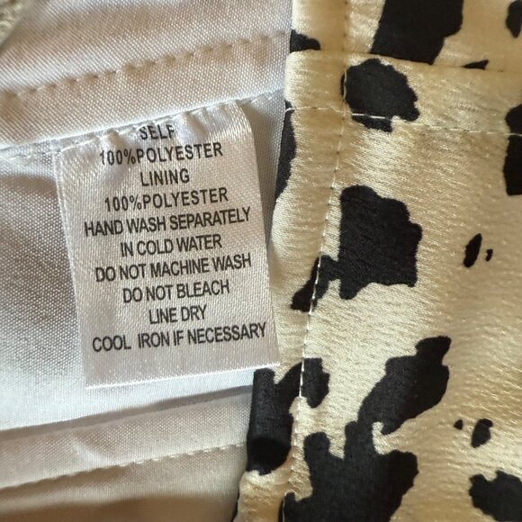 Cotton Candy LA Cow Print Bustier Crop Top Size S Y2K Milkmaid - Picture 4 of 8